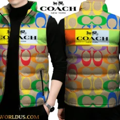 COACH Limited Edition Sleeveless Down Jacket LUX-C290-00INKYIYGI