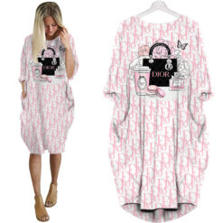 Dior fashion batwing pocket dress luxury brand clothing clothes outfit for women hot 2024-UPT-ZO-PM00082