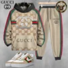 GUCCI Limited Edition Set Hoodie & Pants Match AF1 Sneaker LUX-AF+CK+F40-000WKADJQXT