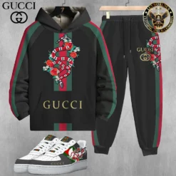 GUCCI Limited Edition Set Hoodie & Pants Match AF1 Sneaker LUX-AF+CK+F40-000ONVX14Y6