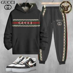 GUCCI Limited Edition Set Hoodie & Pants Match AF1 Sneaker LUX-AF+CK+F40-000OXMJ9PYI