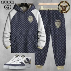 GUCCI Limited Edition Set Hoodie & Pants Match AF1 Sneaker LUX-AF+CK+F40-000L6WXJ94N