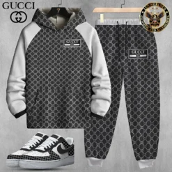GUCCI Limited Edition Set Hoodie & Pants Match AF1 Sneaker LUX-AF+CK+F40-000SLNPYLZM