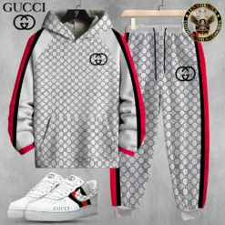 GUCCI Limited Edition Set Hoodie & Pants Match AF1 Sneaker LUX-AF+CK+F40-000QGOIMDAC