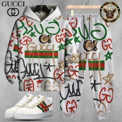 GUCCI Limited Edition Set Hoodie & Pants Match AF1 Sneaker LUX-AF+CK+F40-00000F1KR8T