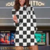 LOUIS VUITTON Premium Hoodie Dress 💖 Hot Trend 2025 LUX-DRESS-000CWXRIBEJ