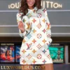 LOUIS VUITTON Premium Hoodie Dress 💖 Hot Trend 2025 LUX-DRESS-000YLTRGI5J