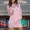 LOUIS VUITTON Premium Hoodie Dress 💖 Hot Trend 2025 LUX-DRESS-000FANBVQOD