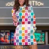 LOUIS VUITTON Premium Hoodie Dress 💖 Hot Trend 2025 LUX-DRESS-000QHF61URF