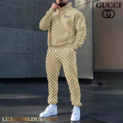 GUCCI Luxury Hoodie Pants Set 2025 LUX-AF+CK-000MC2DFK5C