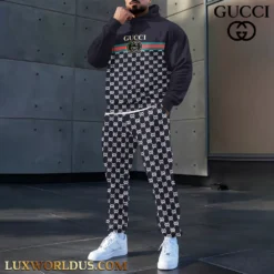 GUCCI Luxury Hoodie Pants Set 2025 LUX-AF+CK-000OXPKE1VW