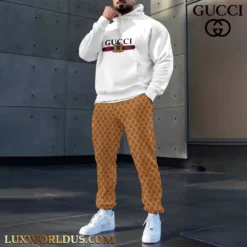 GUCCI Luxury Hoodie Pants Set 2025 LUX-AF+CK-000OTWTECW0
