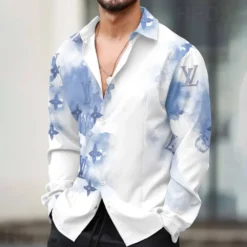 LOUIS VUITTON Premium Long Sleeve Shirt LUX-CCY-000068AZTADD