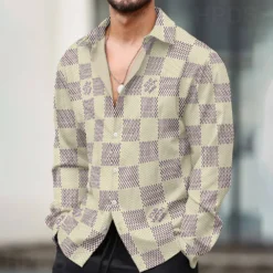 LOUIS VUITTON Premium Long Sleeve Shirt LUX-CCY-0000BN1LZSKM