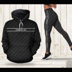 Christian Dior Limited Luxury Womens Hoodie and Legging Set AF+DDK-M-0005