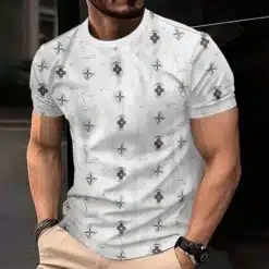 LOUIS VUITTON Limited Edition T-Shirt Best Selling 2024 LUX-TX-00MMLUF2CD