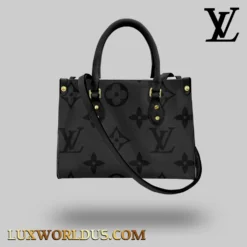 LOUIS VUITTON Limited Edition LEATHER HANDBAG 2024 LUX-F76-00UQCVVJAM