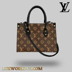LOUIS VUITTON Limited Edition LEATHER HANDBAG 2024 LUX-F76-00JWK9GLW7