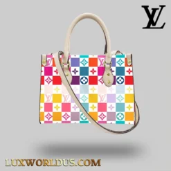 LOUIS VUITTON Limited Edition LEATHER HANDBAG 2024 LUX-F76-00FYWI5QCD