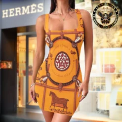 Premium HERMÈS Tanktop Dress 💖 WOMEN 2024 LUX-DB-000LZNVBL2X