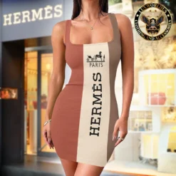 Premium HERMÈS Tanktop Dress 💖 WOMEN 2024 LUX-DB-0000MCNGTDC