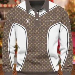 LOUIS VUITTON Premium Long Sleeve Polo Shirt LUX-YVWYB-IO9DVIJL