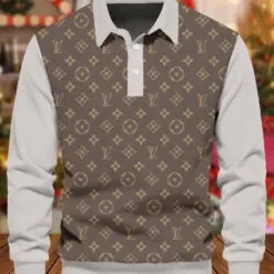 LOUIS VUITTON Premium Long Sleeve Polo Shirt LUX-YVWYB-5QFDVRM1
