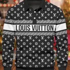 LOUIS VUITTON Premium Long Sleeve Polo Shirt LUX-YVWYB-BGHUOOXI