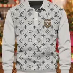 LOUIS VUITTON Premium Long Sleeve Polo Shirt LUX-YVWYB-Q7LFESX2
