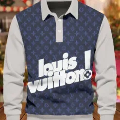 LOUIS VUITTON Premium Long Sleeve Polo Shirt LUX-YVWYB-PVJP4BML