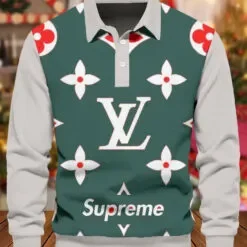 LOUIS VUITTON Premium Long Sleeve Polo Shirt LUX-YVWYB-Q7CWRVXE