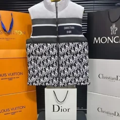 C.DIOR Limited Edition Sleeveless Down Jacket LUX-C290-009R0D4YMC