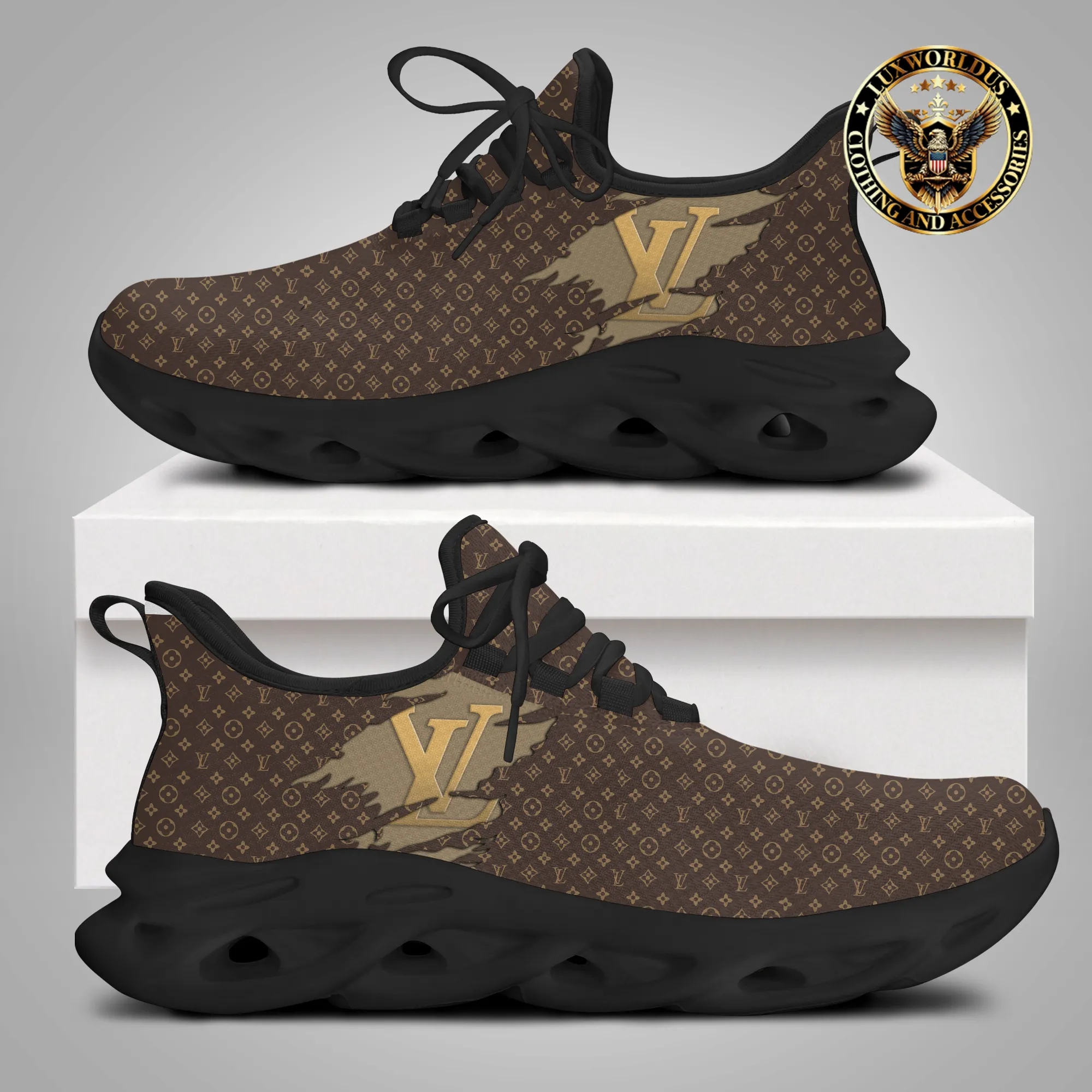 Premium LOUIS VUITTON x Max Soul Shoes Sneakers Hot 2025 LUX-F21-0000DBDIQBKM