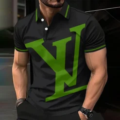 LOUIS VUITTON Limited Edition Polo Shirt Best Selling 2024 LUX-PO-000NQGSAXSH