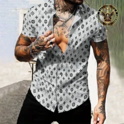 [PREMIUM] Limited LOUIS VUITTON Short Sleeve Button Shirt 2024 LUX-SP-0019Z2EOZ0Y