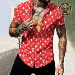[PREMIUM] Limited LOUIS VUITTON Short Sleeve Button Shirt 2024 LUX-SP-001ALRZCKZM