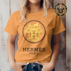 Premium HERMÈS T-Shirt 💖 Women 2024 LUX- TX-0002P4FYKCUI