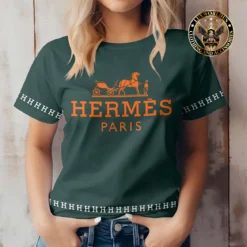 Premium HERMÈS T-Shirt 💖 Women 2024 LUX- TX-0002MIFSZ6N0