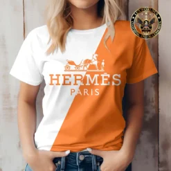 Premium HERMÈS T-Shirt 💖 Women 2024 LUX- TX-00024IFDZDTQ
