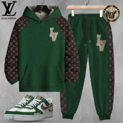LOUIS VUITTON Limited Edition Set Hoodie & Pants Match AF1 Sneaker LUX-AF+CK+F40-000E1JWF163