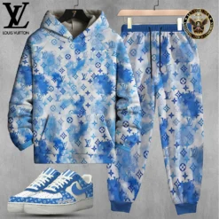LOUIS VUITTON Limited Edition Set Hoodie & Pants Match AF1 Sneaker LUX-AF+CK+F40-000CQ2IIRT9