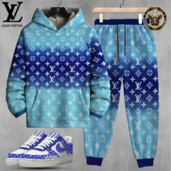 LOUIS VUITTON Limited Edition Set Hoodie & Pants Match AF1 Sneaker LUX-AF+CK+F40-000UPRCL4Z4