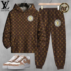 LOUIS VUITTON Limited Edition Set Hoodie & Pants Match AF1 Sneaker LUX-AF+CK+F40-000A6JOEAWW