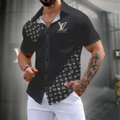 LOUIS VUITTON Premium Short Sleeve Shirt LUX-SP-IAJZ9RCA