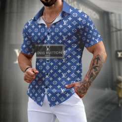LOUIS VUITTON Premium Short Sleeve Shirt LUX-SP-TX2RAKN6