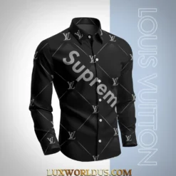 LOUIS VUITTON Premium Long Sleeve Button Shirt Limited Edition 2025 LUX-CCY-0VKPIYP01