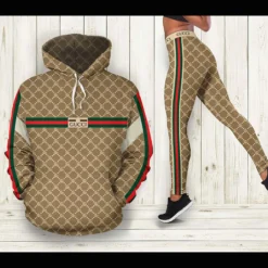 GUCCI Limited Luxury Womens Hoodie and Legging Set MRS-AF+DDK-M-0001