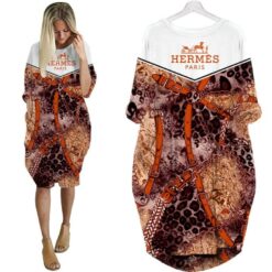 Limited HERMÈS Luxury Pocket Dress SHO - ZOW0378