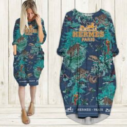 Limited HERMÈS Luxury Pocket Dress SHO - ZOW0380