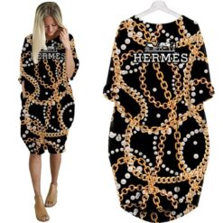 Limited HERMÈS Luxury Pocket Dress SHO - ZOW0381